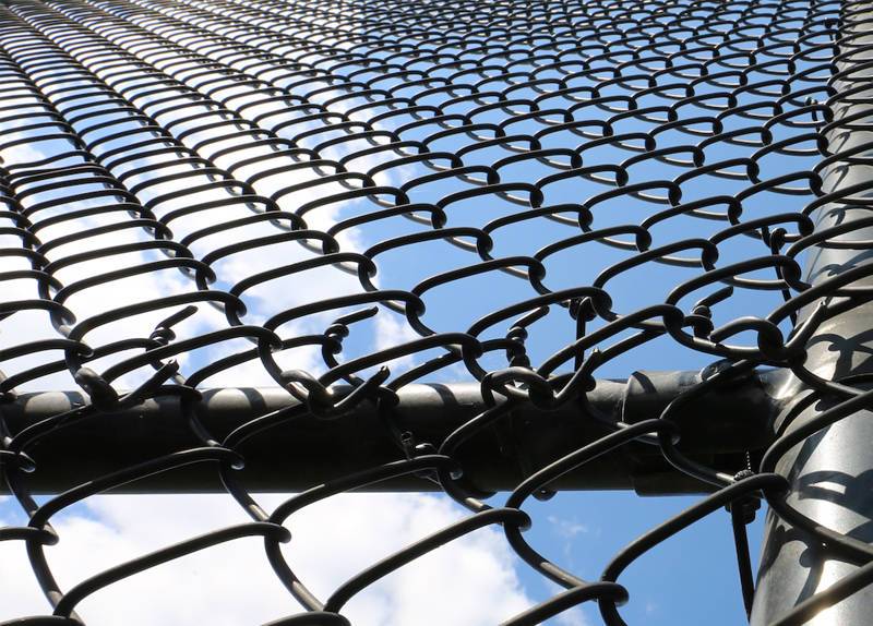 Chain link fence