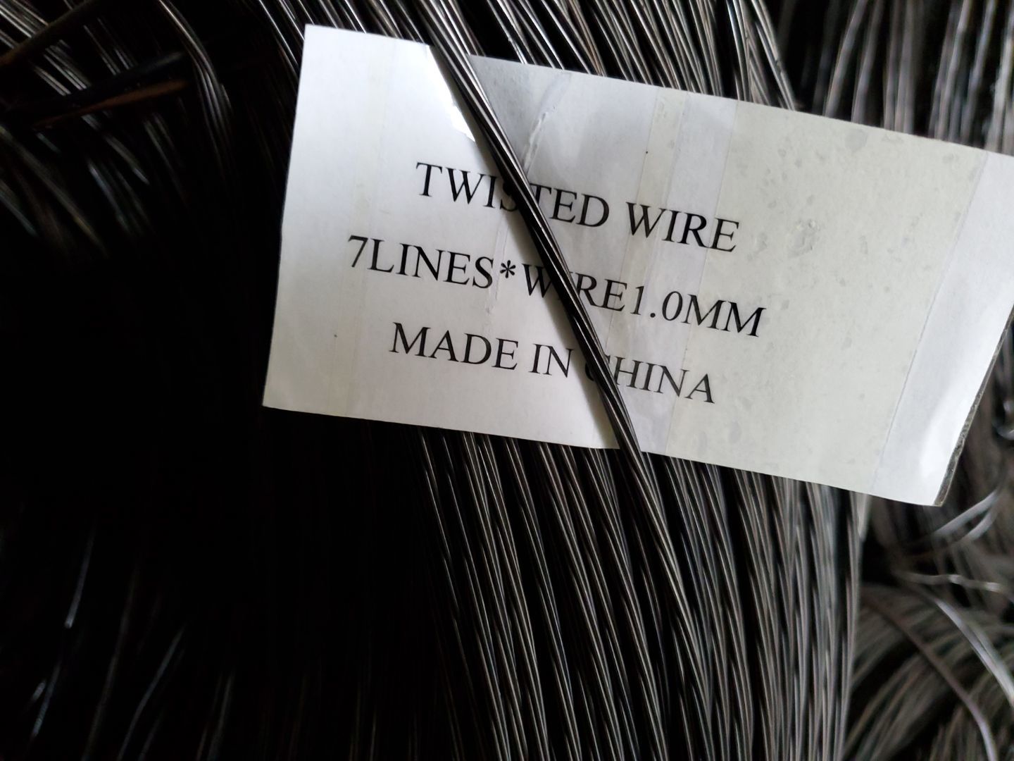 Black Annealed Twisted Wire