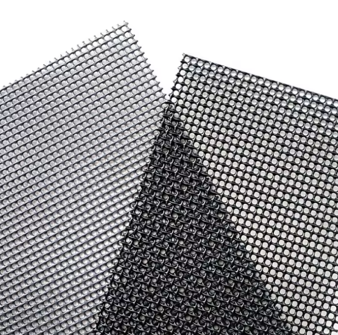 Black Coated Fly Screen