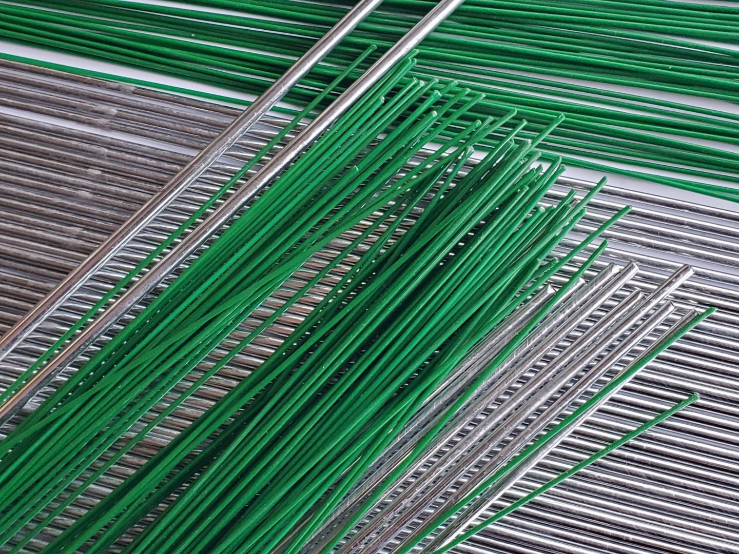 PVC Coated Cutting Straight Iron Wire